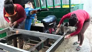 From Scrap Engines to Custom Beast: Female Mechanic Builds a 3-Wheel Car!