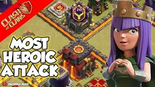 I got the most Heroic Attack in war | Clash of Clans