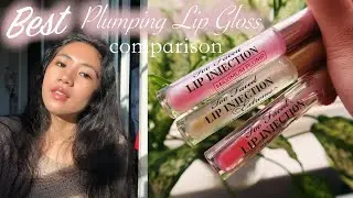 ЛУЧШИЕ И ХУДШИЕ БЛЕСКИ ДЛЯ УВЕЛИЧЕНИЯ ОБЪЕМА ГУБ | Too Faced Lip Injection, Buxom, Milani, Becca