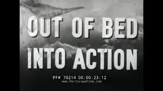OUT OF BED AND INTO ACTION    WWII ERA REHABILITATION OF WOUNDED & DISABLED 70214