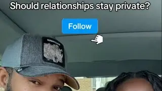 Should people keep their relationship stay private? Share your thoughts @ACoupleofYappers 