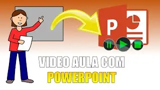 Como fazer VÍDEO AULA COM POWERPOINT e Gravador de Tela