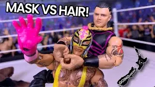 REY MYSTERIO VS DOMINK MYSTERIO - MASK VS HAIR!! | WWE Action Figure Match | HPW Going Under