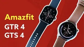PRVNÍ DOJMY: Chytré hodinky Amazfit GTR 4 a GTS 4