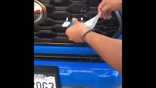 Toyota Tacoma Tri-color badge install!!!
