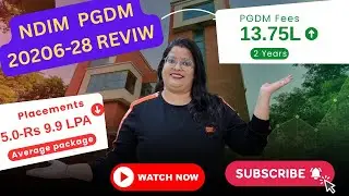 NDIM Delhi Full Review 2026 | Fees, ROI, Specializations, Intake, Affiliations & Hidden Facts 🔍🎓