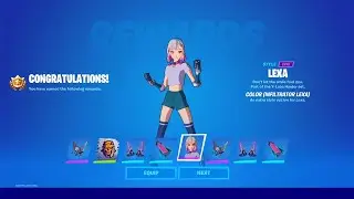 How to Unlock All Lexa Infiltrator Edit Style (Skin,Backbling,Pickaxe,Glider) in Fortnite Season 5