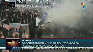 Albania: Protesters demand resignation of PM accused of fraud and corruption