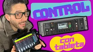 CONTROLA TU X32 VIA WIFI - USA TABLET / IPAD / MOVIL / CELULAR - OPERA INALAMBRICAMENTE
