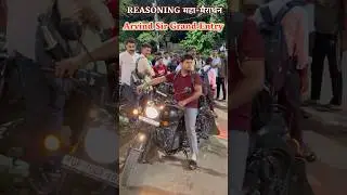 REASONING महा-मैराथन Arvind Sir Grand Entry #superclimaxacademy