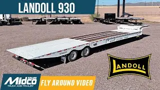 2026 Landoll 930E-51-15 Traveling Tail Trailer | 51&prime; Hydraulic Tail | Midco Sales