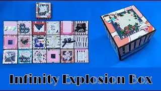 Infinity Explosion Box | Rolling cube | Never Ending Box | Surprise Box | Anniversary Gift Idea