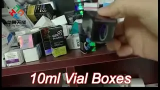 Durable 10 Ml Medicine Bottle Box / Pharma Box With Eco - Friendly Material