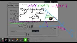 DeltaMath: Interior and Exterior Triangle Angles