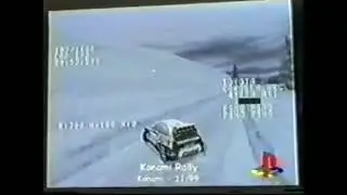 Konami International Rally Racing (Konami Rally) (jeu annul&eacute; PlayStation) - VHS Gamestore - E3 1999