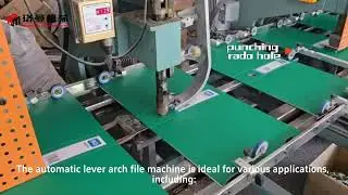 automatic lever arch file machine #leverarchmachine #casemaker  #casemakermachine