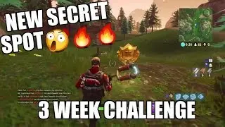 WEEK 3 SECRET SPOT TUTORIAL😱🔥😱🔥 | Fortnite Battle Royale