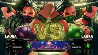 STREET FIGHTER V - MODS -  LAURA AS CLASSIC MILEENA FROM MORTAL KOMBAT (PC ONLY)