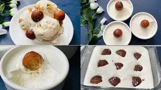 Gulab Jamun Ice Cream , गुलाब जामुन आइसक्रीम बनाने का सबसे आसान तरीक़ा Icecream class.