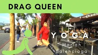 Adventures in YOGA With Drag Race Diva Mariah Balenciaga | Dori Chronicles 2018