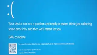 How to get a BSOD on windows 10 using task manager