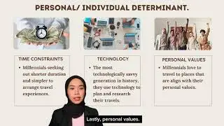 HTT565: TRAVEL BEHAVIOR | INDIVIDUAL ASSIGNMENT (MILLENNIALS)