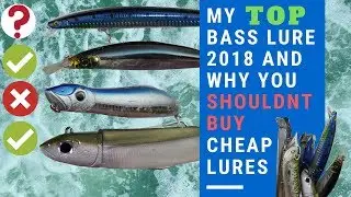 My Top Bass lures of 2018 and why you shouldn't buy Cheap !