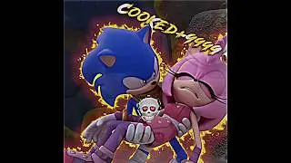 Knuckles Finishes Mega Bot 🤯 | Sonic Boom Edit | Montagem Rebola (Slowed) | #shorts #trend