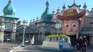 &ordm;o&ordm; ディズニーシーを一周お散歩 トイビル・トロリーパーク&rarr;アメリカンウォーターフロント&rarr;ケープコッド&rarr;ポートディスカバリー&rarr;ロストリバーデルタ&rarr;マーメイドラグーン、ミステリアスアイランド