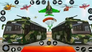 Army Bus Robot Car Game 3D Part 2 - Android Gameplay 