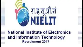 NIELIT ( Data Entry Operator) Recruitment 2017
