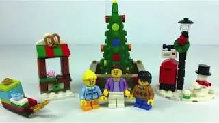 #LEGOBuild 4 - 40263 LEGO 2017 Seasonal Set Christmas Town Square | Build and Quick Play