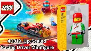 LEGO 40819 UP SCALED RACING DRIVER MINIFIGURE