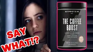 There's something there..| MYPROTEIN The COFFEE BOOST Review