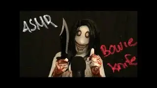 ASMR Intense Mic Scratching - Bowie Knife (No Talking)