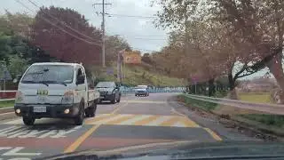 78.drive on a South Korean country road #드라이브