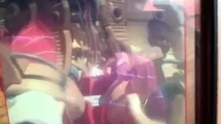 Scared in roller coaster ride funny af
