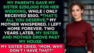 My parents gave my sister $250,000 for her wedding, while I only received $500...