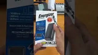 Sạc Dự Ph&ograve;ng Energizer UE30055PQ 30.000mAh - Sạc Si&ecirc;u Nhanh