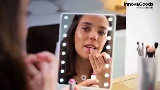 Miroir Salle de Bain 16 Leds Tactile et Rotatif &agrave; 180&deg; chez Trend Corner