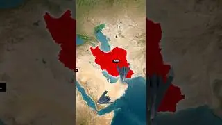 Почему Иран не может бомбить Израиль с воздуха, используя самолеты #картамира #геополитика #израиль