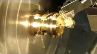 Turning aluminum nickel bronze