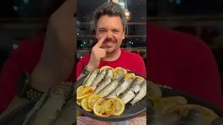 Sardinas asadas en casa, con Truco para evitar olores 🔥🔥