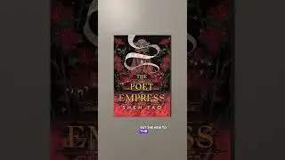 The Poet Empress #booktube #booktok #fantasybooks #bookworm #shorts #short