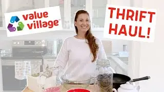 Thrifting New Kitchen Items! 🍽️ Value Village (Toronto 🇨🇦) Homewares Haul!