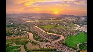 Chiều buông bên bến Sông Lam
