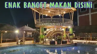 Rumah Makan Enak, Lengkap & Murah || Kampung Kecil Serang - Banten