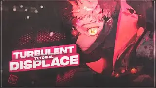 Smooth Turbulent Displace After Effect AMV Tutorial | افتر افكت شرح الترابلنت