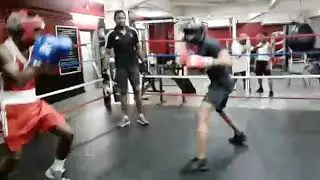 Anthony Joseph (Red) (World Class Boxing Gym) vs Rough House Boxing Gym ... Heated Sparring Session