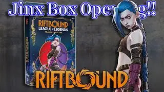 Riftbound: Jinx Champion Deck Opening  #riftbound  #leagueoflegends #arcane